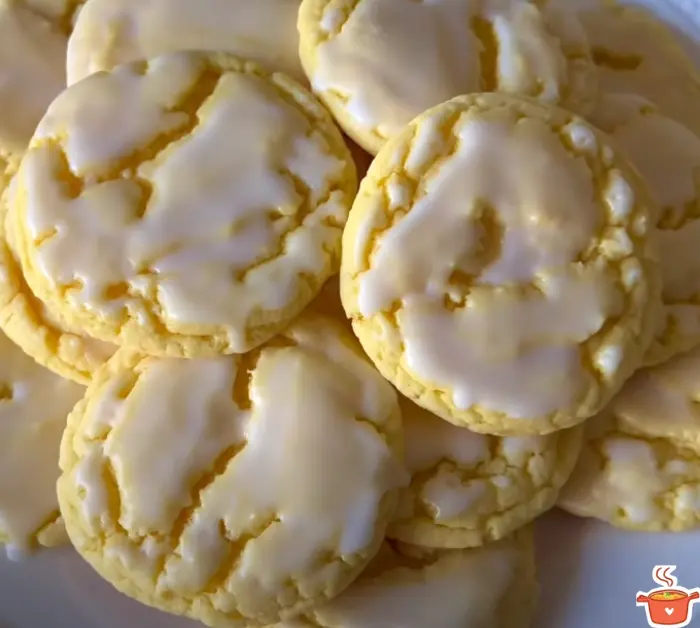 Glaze Lemon Cookies Recipe