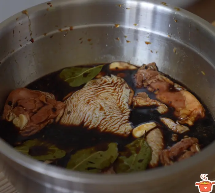 Chicken Adobo Preparation